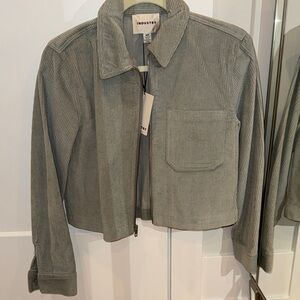 Industry Corduroy Jacket in Dusky Green